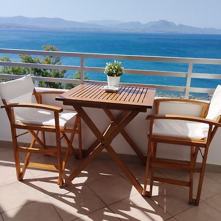 לוטראקי Atlas-Unlimited Sea View Apartment מראה חיצוני תמונה