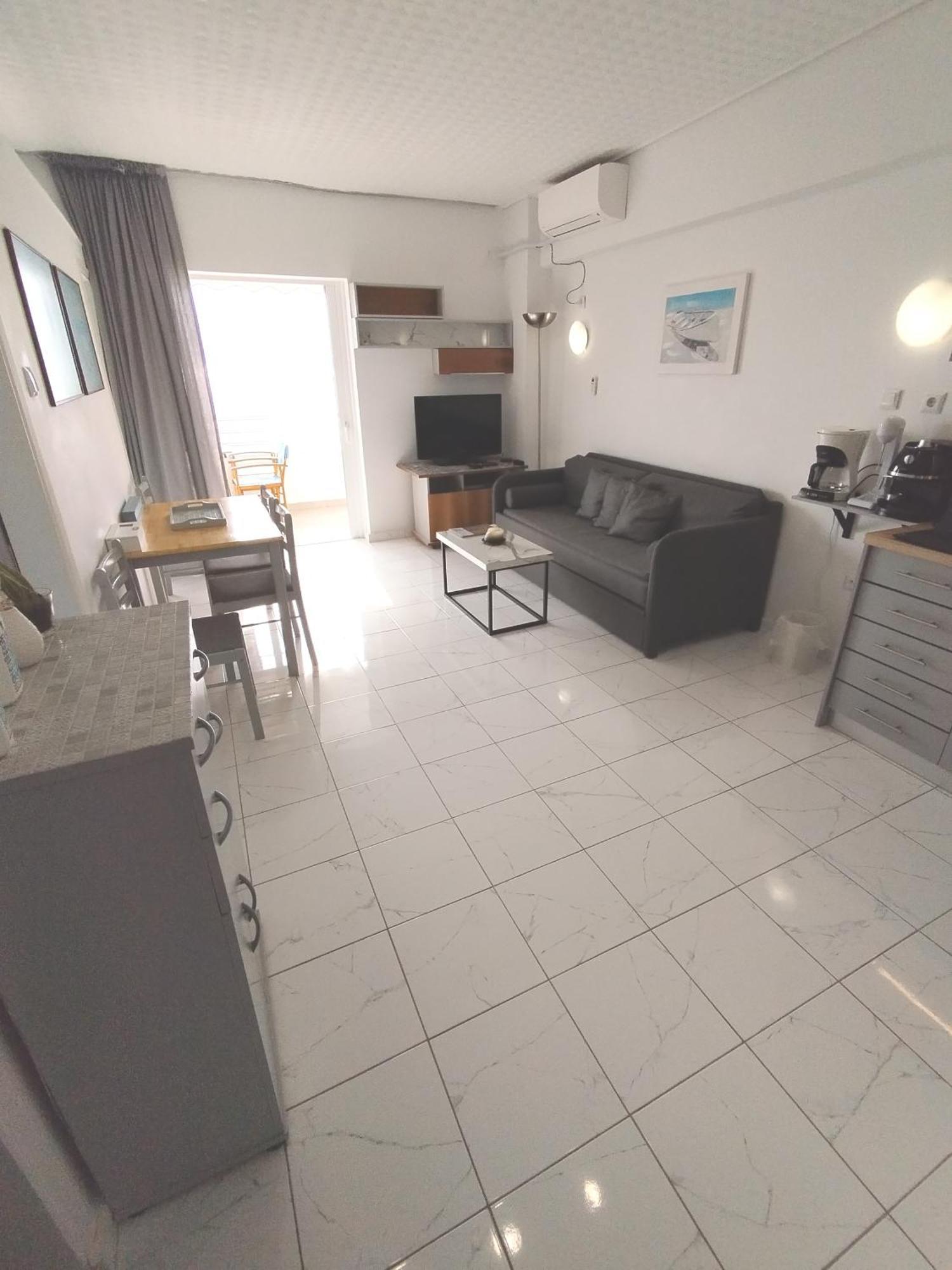 לוטראקי Atlas-Unlimited Sea View Apartment מראה חיצוני תמונה