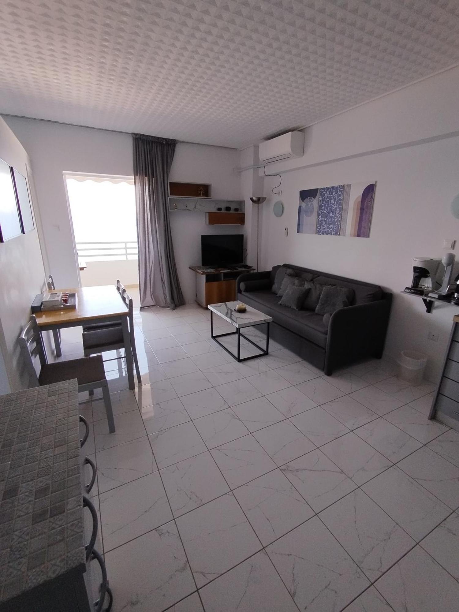 לוטראקי Atlas-Unlimited Sea View Apartment מראה חיצוני תמונה