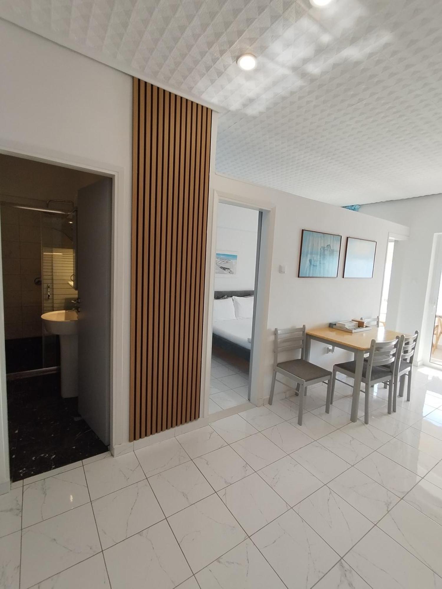 לוטראקי Atlas-Unlimited Sea View Apartment מראה חיצוני תמונה