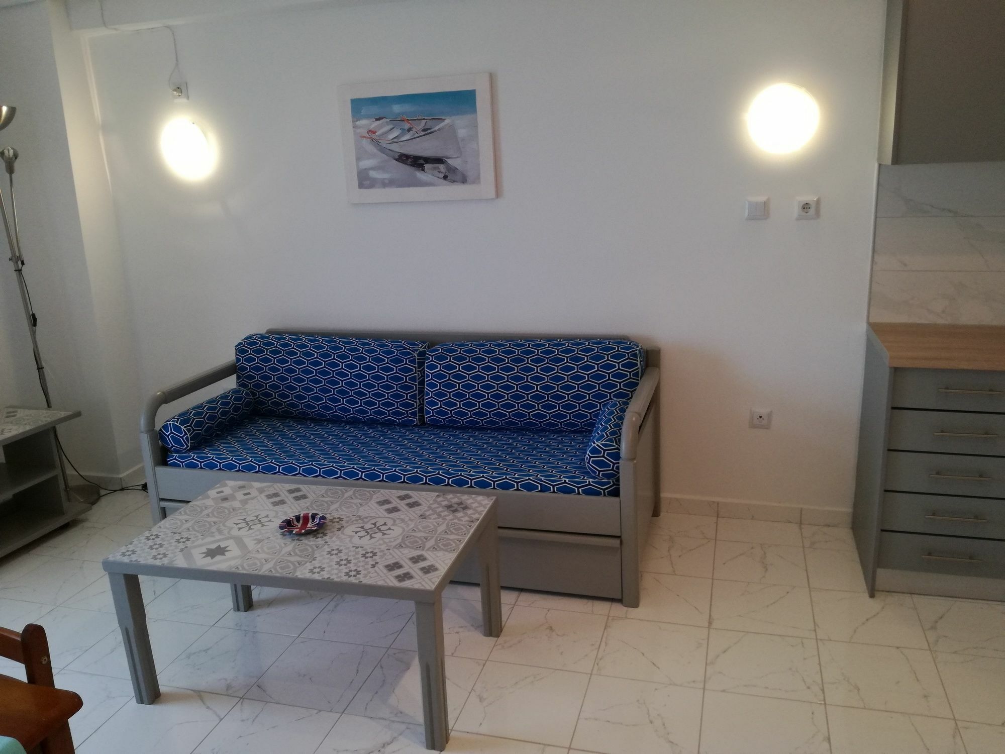 לוטראקי Atlas-Unlimited Sea View Apartment מראה חיצוני תמונה